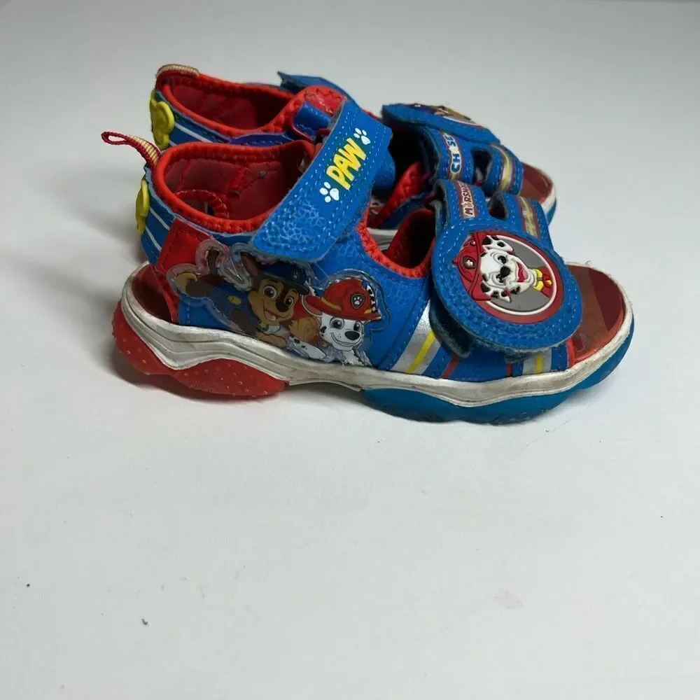 Paw Patrol Kid's Sandals Sz 10